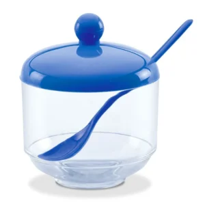 azucarero con cuchara plastico