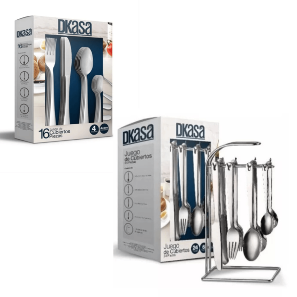 JUEGO DE CUBIERTOS DKASA